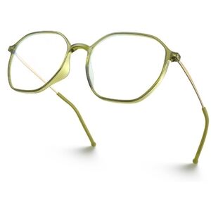 Blue Light Blocking Glasses Anti Glare Eye Protection Olive Frame